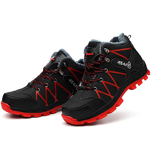 SROTER Mujer Hombre Invierno Botas de Seguridad Trabajo Zapatillas con Puntera de Acero Impermeables Botas de Nieve Zapatos de Trabajo Entrenador Unisex Zapatillas de Senderismo SROTER Mujer Hombre Invierno Botas de Seguridad Trabajo Zapatillas con Puntera de Acero Impermeables Botas de Nieve Zapatos de Trabajo Entrenador Unisex Zapatillas de Senderismo