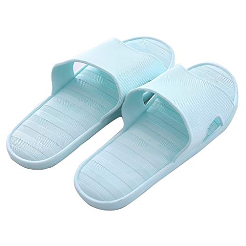 SSG Home Deslizadores de los Zapatos de la Familia Zapatos Dormitorio Ducha Grueso de PVC Verano Antideslizantes Suaves 360 ° Curvada Transpirable Sandalias Opcionales