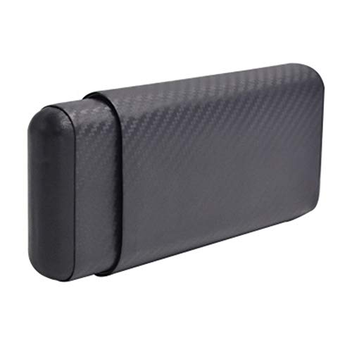 SSLW 3 Caja De Cigarrillos Pequeña Cigarros Madera Cedro Fibra Carbono Hidratante Puede Contener,Negro,18.5X8.5X3CM SSLW 3 Caja De Cigarrillos Pequeña Cigarros Madera Cedro Fibra Carbono Hidratante Puede Contener,Negro,18.5X8.5X3CM