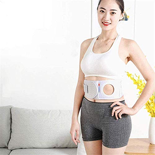 SSLW Cinturón para Hernia De Ostomía con Soporte De Estoma, para Bolsa De Colostomía, Carpeta Abdominal con Abertura para Estoma, para Mujeres Y Hombres, Pacientes con Ostomía