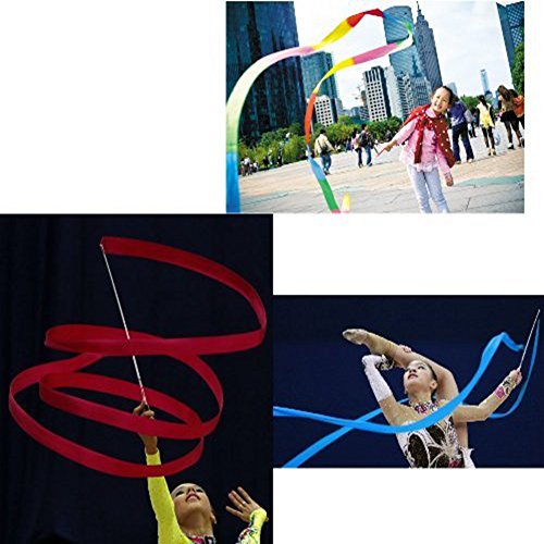 Ssowun Fletion Cintas de Gimnasia Ritmica niña,Accesorios de Rendimiento de Baile Cinta de Baile Ssowun Fletion Cintas de Gimnasia Ritmica niña,Accesorios de Rendimiento de Baile Cinta de Baile