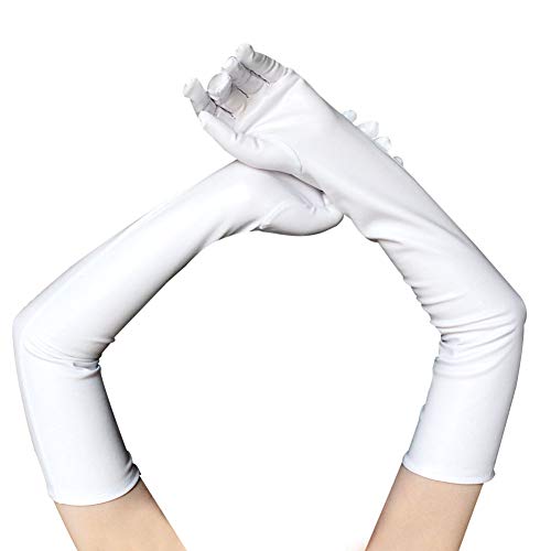 Ssowun Guantes de Charol Sexy Largos Lencería Accesorios Guantes de Pole Dance Performance Ssowun Guantes de Charol Sexy Largos Lencería Accesorios Guantes de Pole Dance Performance