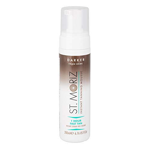 St Moriz Fast Tan Darker than Dark - Aurobronceador rápido, más oscuro que oscuro, 200ml