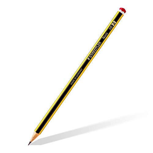 STAEDTLER Noris 120 BK12P1, Lápices de Madera Certificada, Paquete con 12 Lapiceros Hb y un Subrayador Amarillo 364-1, Multicolor STAEDTLER Noris 120 BK12P1, Lápices de Madera Certificada, Paquete con 12 Lapiceros Hb y un Subrayador Amarillo 364-1, Multicolor