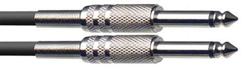 Stagg SGC15 - Cable para instrumentos (1.5 m), Derecho - Estándar, negro Stagg SGC15 - Cable para instrumentos (1.5 m), Derecho - Estándar, negro