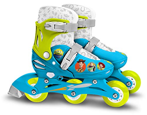 Stamp Sas- Patins en Ligne Two in One 3 Roues Toy Story 4 27-30 Adjustable Wheels Skate, Color Blue, Sizes (J867730)