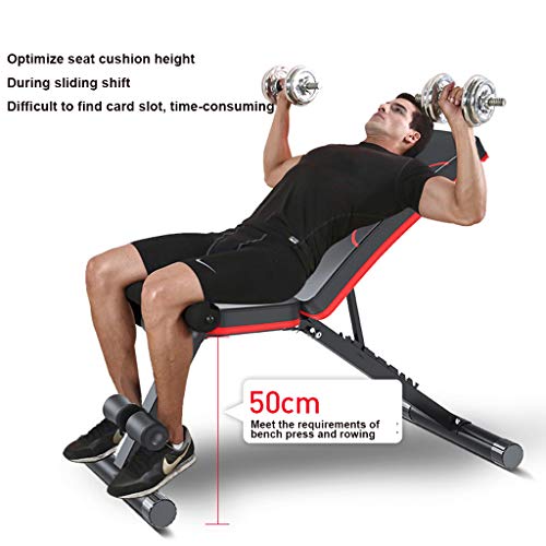 Standard Weight Benches Banco de Press de banca Tablero supino Equipo de Ejercicios para Abdominales Tablero de músculos Abdominales en el hogar