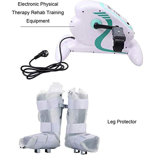 Stands Ejercitador de Pedal eléctrico, Bicicleta estática reclinada magnética de Salud y Fitness, Equipo de rehabilitación de brazadas Fisioterapia de extremidades Superiores e Inferiores