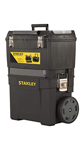 STANLEY 1-93-968 - Taller móvil para herramientas 2 en 1, 47,3 x 30,2 x 62,7 cm