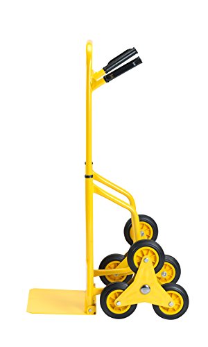 Stanley SXWTD-FT521 120 kg Steel Folding Hand Truck - Yellow Stanley SXWTD-FT521 120 kg Steel Folding Hand Truck - Yellow