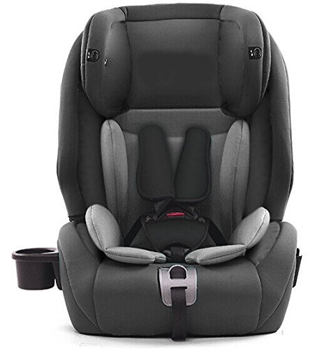 Star Ibaby City Fix HQ 668 SPS - Silla de coche Isofix grupo 1 2 3, Color Gris (Black Grey)