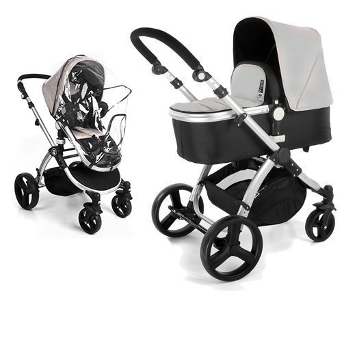 Star Ibaby Neo 3 - Cochecito de Bebé, modelo con silla homologada hasta 22 kg - Incluye Saco , Bolso cambiador y Sombrilla, Color Gris/Negro Star Ibaby Neo 3 - Cochecito de Bebé, modelo con silla homologada hasta 22 kg - Incluye Saco , Bolso cambiador y Sombrilla, Color Gris/Negro