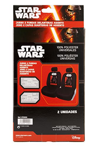 Star Wars STW101 Vader Juego de 2 Fundas Delanteras, Set de 2