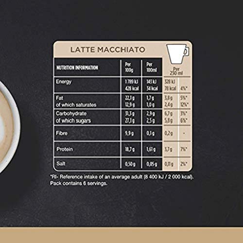 Starbucks Latte Macchiato De Nescafe Dolce Gusto Cápsulas De Café 6 X Caja De 6+6 Unidades