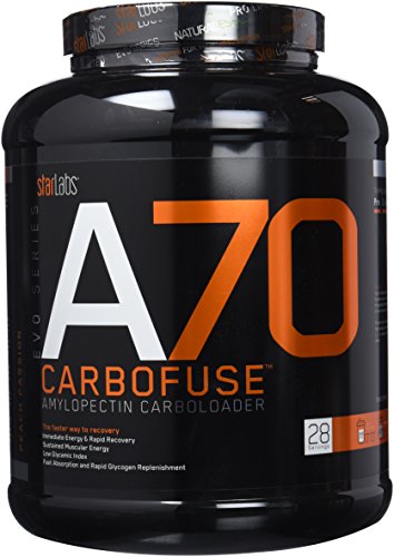 Starlabs Nutrition A70 Carbofuse Suplemento Nutricional, Melocotón - 2000 gr