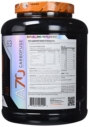 Starlabs Nutrition A70 Carbofuse Suplemento Nutricional Sabor Neutro - 2000 gr