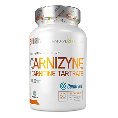 Starlabs Nutrition Carnizyne Ultrapure L-Carnitine Tartrate - 120 Cápsulas