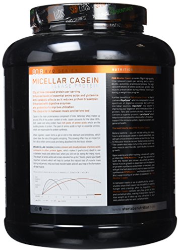 Starlabs Nutrition PM8, 100% Caseína Micelar, Chocolate - 1800 g