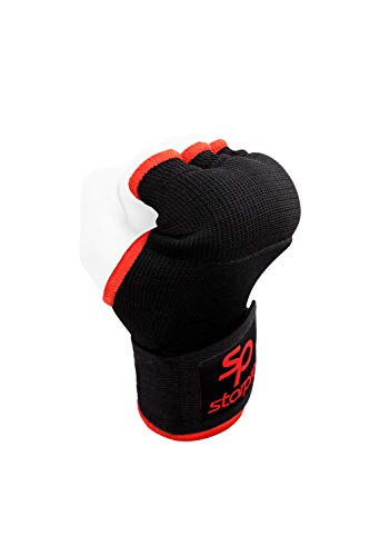 Starpro Guantes Interiores Hook n ’Loop | Guante de algodón y Semi Vendaje | Colores múltiples | Protector de puño Pulgar para Boxeo, Muay Thai Kickboxing Artes Marciales Entrenamiento de Lucha MMA Starpro Guantes Interiores Hook n ’Loop | Guante de algodón y Semi Vendaje | Colores múltiples | Protector de puño Pulgar para Boxeo, Muay Thai Kickboxing Artes Marciales Entrenamiento de Lucha MMA