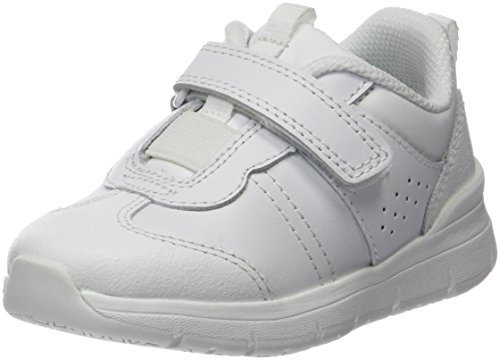 Start-rite Sprint, Zapatillas de Deporte Interior Unisex niños, Blanco (White_4), 33.5 EU