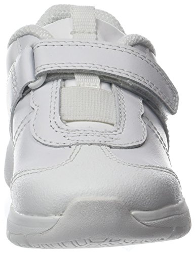 Start-rite Sprint, Zapatillas de Deporte Interior Unisex niños, Blanco (White_4), 33.5 EU