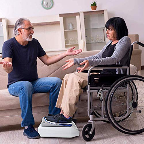 Steeler Máquina para Caminar para Ancianos, ejercitador de piernas Sentado, masajeador de pies silencioso, máquina de circulación sanguínea para Caminar