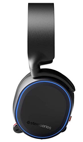 SteelSeries Arctis 5 Auriculares De Juego, Iluminados Por Rgb, Dts Headphone:X V2.0 Surround Para Pc Y PlayStation 4, Negro SteelSeries Arctis 5 Auriculares De Juego, Iluminados Por Rgb, Dts Headphone:X V2.0 Surround Para Pc Y PlayStation 4, Negro