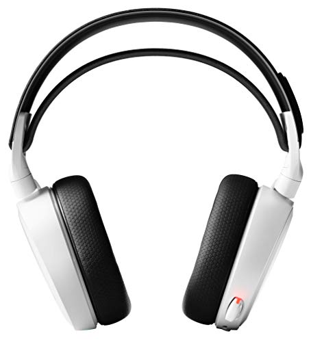 Steelseries Arctis 7 Auriculares De Juego, Inalámbricos Sin Pérdidas, Dts Headphone:X V2.0 Surround Para Pc Y PlayStation 4, Blanco