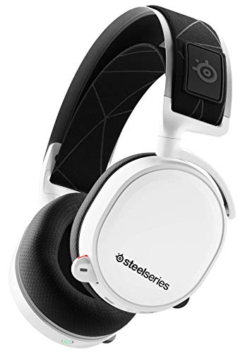 Steelseries Arctis 7 Auriculares De Juego, Inalámbricos Sin Pérdidas, Dts Headphone:X V2.0 Surround Para Pc Y PlayStation 4, Blanco