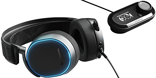 Steelseries Arctis Pro Gamedac - Auriculares De Juego, Sonido De Alta Resolución Certificado, Chip Ess Sabre Dac, Negro