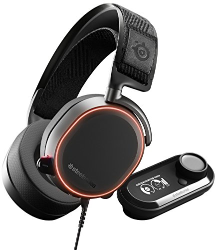 Steelseries Arctis Pro Gamedac - Auriculares De Juego, Sonido De Alta Resolución Certificado, Chip Ess Sabre Dac, Negro Steelseries Arctis Pro Gamedac - Auriculares De Juego, Sonido De Alta Resolución Certificado, Chip Ess Sabre Dac, Negro