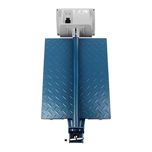 Steinberg Systems Báscula De Plataforma Bascula Industrial de Suelo SBS-PF-150/10B (150 kg / 10 g, Superficie Pesaje 40 x 50 cm)
