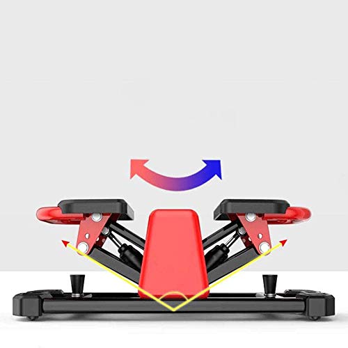 Step para fitness Hogar silencioso portátil de la pérdida de peso paso a paso, partidos de casa inteligente de conteo adelgazar adelgazar In-Situ Montañismo máquina equipo de la aptitud, (Negro, 68 *