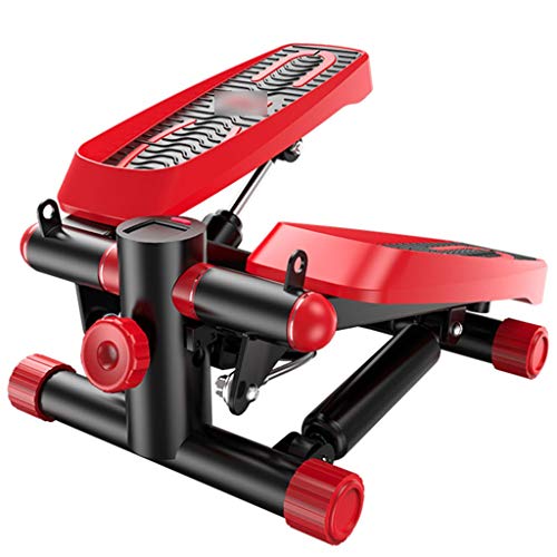 Stepper Cardio Fitness Mudo Stepper Fitness Equipo De Fitness para El Hogar Ajustable Máquina De Escalada (Color : Red, Size : 30 * 43 * 20cm)