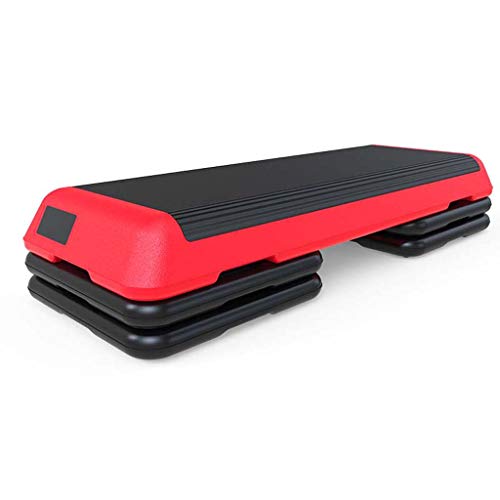 Steppers para Ejercicio Aerobic Stepper Step Steps Ejercicio Cardio Gym Yoga Home Workout Pilates Yoga Ajustable Step Board Fitness High, Bearing Weight 200kg