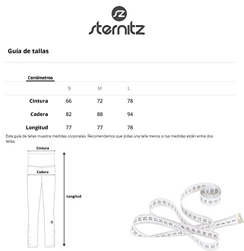 Sternitz Pantalon Fitness para Mujer, Dhana, Ideal para Hacer Pilates, Yoga y Cualquier Deporte, Tela de bambú, ecológica y Suave. Pantalón Largo Pegado. Muy Cómodo. (L, Negro) Sternitz Pantalon Fitness para Mujer, Dhana, Ideal para Hacer Pilates, Yoga y Cualquier Deporte, Tela de bambú, ecológica y Suave. Pantalón Largo Pegado. Muy Cómodo. (L, Negro)
