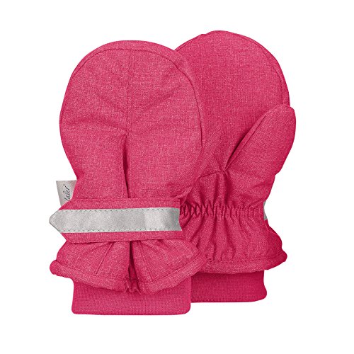 Sterntaler Fäustel Guanti Manoplas, Rosa (Magenta Mel. 746), Talla Única (talla del fabricante: 4) para Niñas