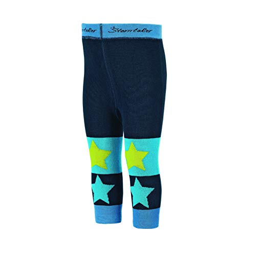 Sterntaler Leggins DP Ringel+Sterne Leggings, Marina, 74 para Niños