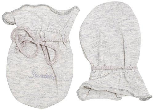 Sterntaler Manoplas, Plateado (Silver 513), Recién Nacido (Tamaño del fabricante:0) Unisex bebé
