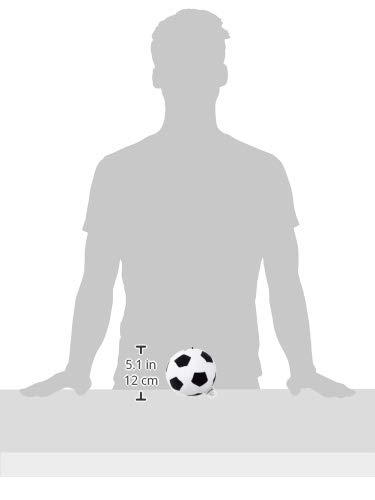 Sterntaler Pelota, Diseño de pelota de fútbol, Edad: de 0 años en adelante, Negro/Blanco