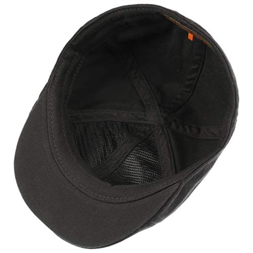 Stetson Gorra Texas con Protección UV Hombre - Gorro Ivy de algodón Sol Visera Primavera/Verano - L (58-59 cm) Negro Stetson Gorra Texas con Protección UV Hombre - Gorro Ivy de algodón Sol Visera Primavera/Verano - L (58-59 cm) Negro