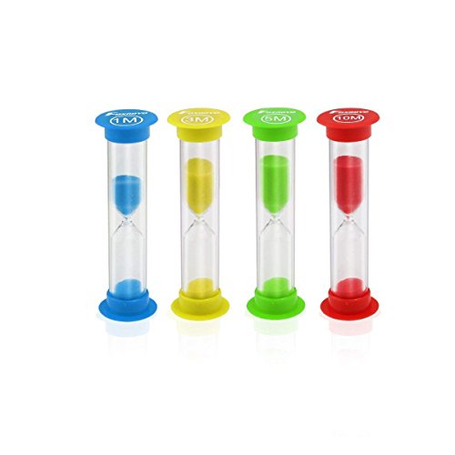 STONCEL Temporizador de Arena para Reloj de Arena, 6pcs 1/3/5/10/20/30mins Niños Temporizador de Cepillo de Dientes para niños Juegos de Mesa Cocina Cocina Decoración de Oficina (Reloj de Arena) STONCEL Temporizador de Arena para Reloj de Arena, 6pcs 1/3/5/10/20/30mins Niños Temporizador de Cepillo de Dientes para niños Juegos de Mesa Cocina Cocina Decoración de Oficina (Reloj de Arena)