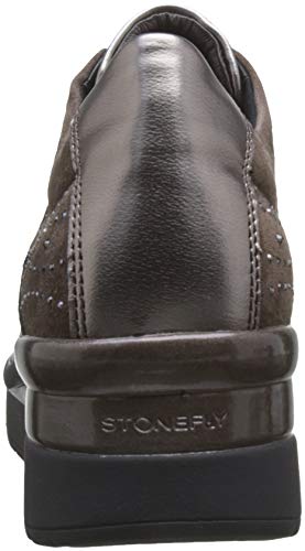 Stonefly Cream Laminated/Goat Suede, Zapatillas de Gimnasia Mujer, Marrón (Teak Brown M29), 41 EU Stonefly Cream Laminated/Goat Suede, Zapatillas de Gimnasia Mujer, Marrón (Teak Brown M29), 41 EU
