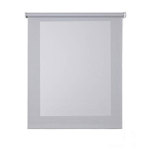 STORESDECO - Estor Screen, Estor Enrollable con Tejido Técnico para Puertas y Ventanas (80 cm x 250 cm, Gris) | Estor Enrollable Aislante Térmico, Translúcido, Tamiza la Luz y Aporta Privacidad STORESDECO - Estor Screen, Estor Enrollable con Tejido Técnico para Puertas y Ventanas (80 cm x 250 cm, Gris) | Estor Enrollable Aislante Térmico, Translúcido, Tamiza la Luz y Aporta Privacidad