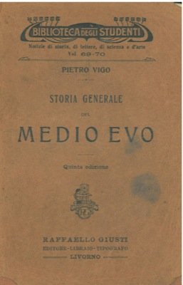 Storia generale del Medio Evo.