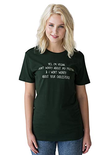 Strand Clothing Playera Vegana con proteína Vegetal, algodón orgánico para Hombre y Mujer Verde Verde M Strand Clothing Playera Vegana con proteína Vegetal, algodón orgánico para Hombre y Mujer Verde Verde M
