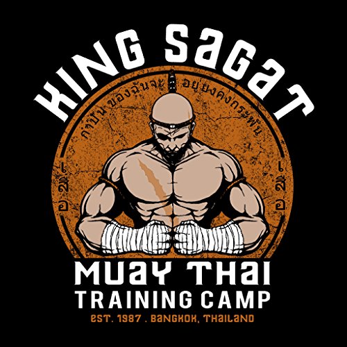 Street Fighter King Sagat Muay Thai Training Camp Kid's T-Shirt