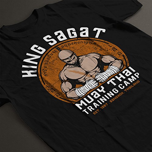 Street Fighter King Sagat Muay Thai Training Camp Kid's T-Shirt