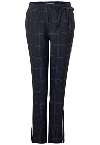 Street One 372543 Fay Loose Fit Pantalones, Multicolor (Deep Blue 31238), W42/L30 (Talla del Fabricante: 42) para Mujer Street One 372543 Fay Loose Fit Pantalones, Multicolor (Deep Blue 31238), W42/L30 (Talla del Fabricante: 42) para Mujer