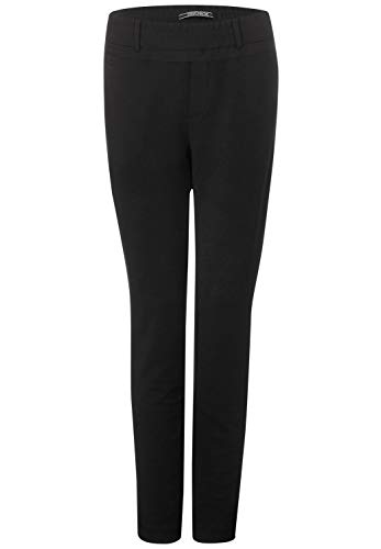 Street One 372695 Fay Loose Fit Pantalón, Negro, 36W x 30L para Mujer Street One 372695 Fay Loose Fit Pantalón, Negro, 36W x 30L para Mujer